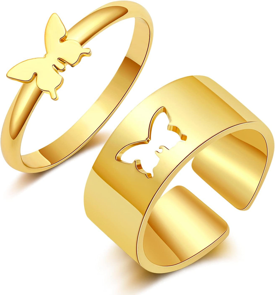 Butterfly Rings for Women & Couples